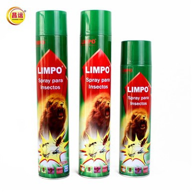 Semprotan Serangga Pembunuh Insektisida Instan Aerosol Dalam Ruangan